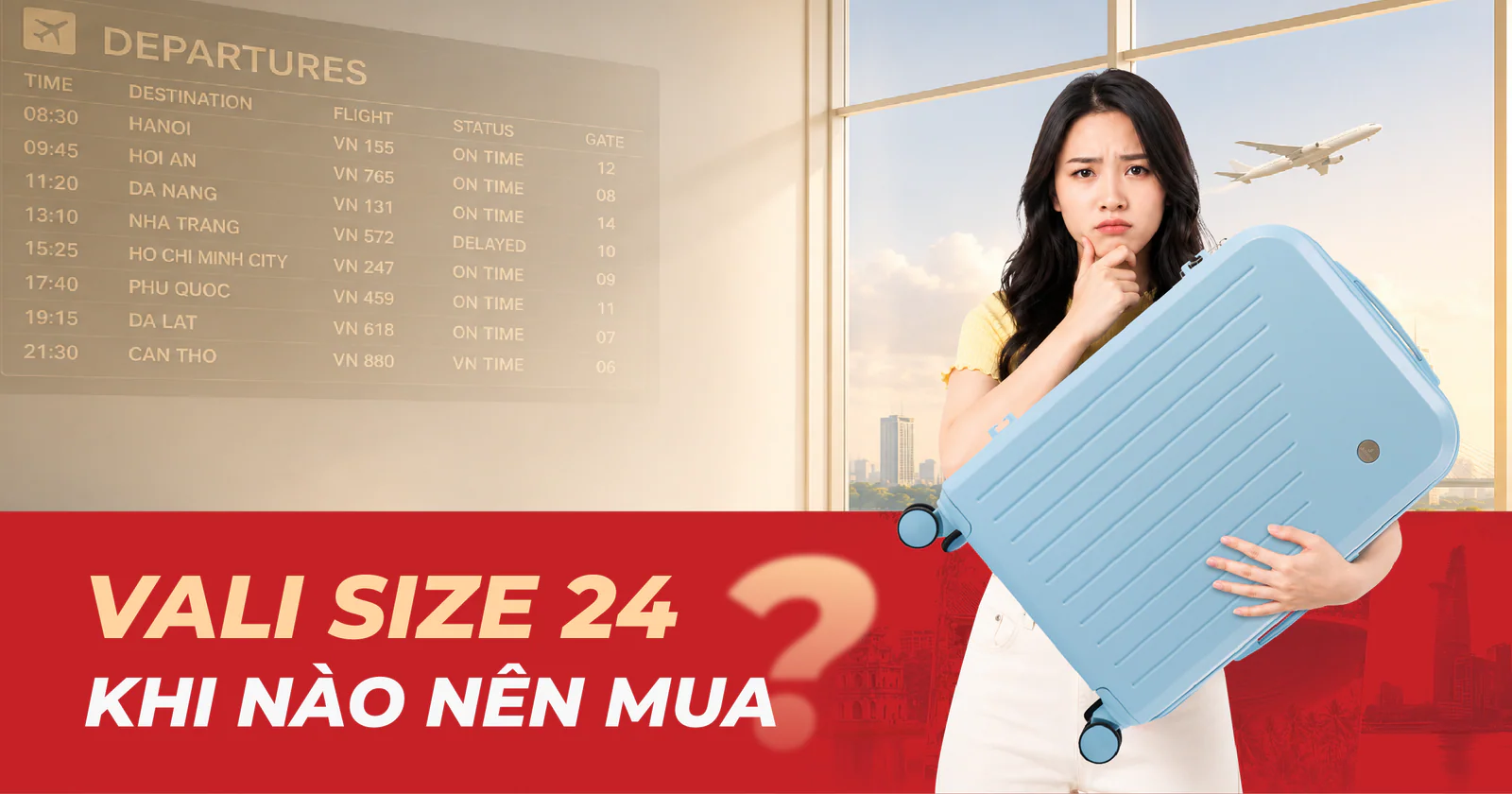 Vali Size 24 Đi Được Mấy Ngày? Có Phù Hợp Với Bạn Không?